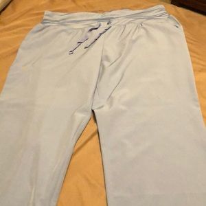 NWOT Barco One Light Blue Scrub Pants Size L